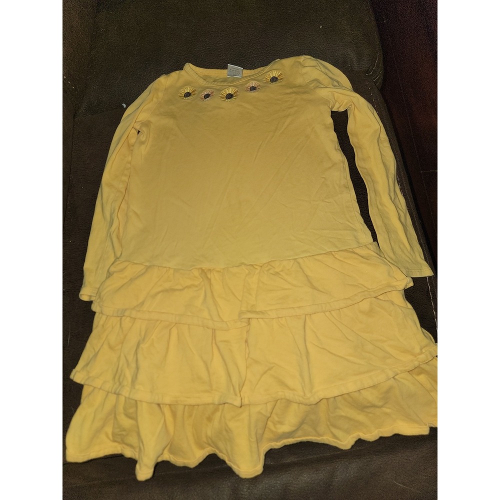 Gymboree autumn harvest sunflower dress size 5t